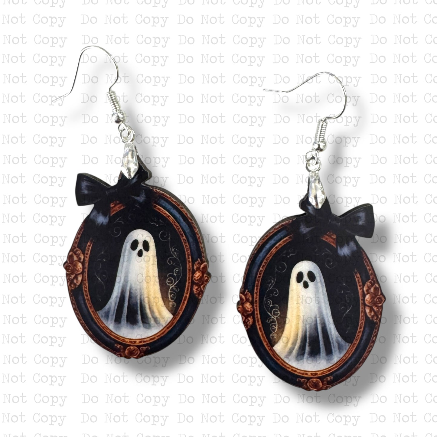 Ghost Frame Earring Sublimation Blank Kit