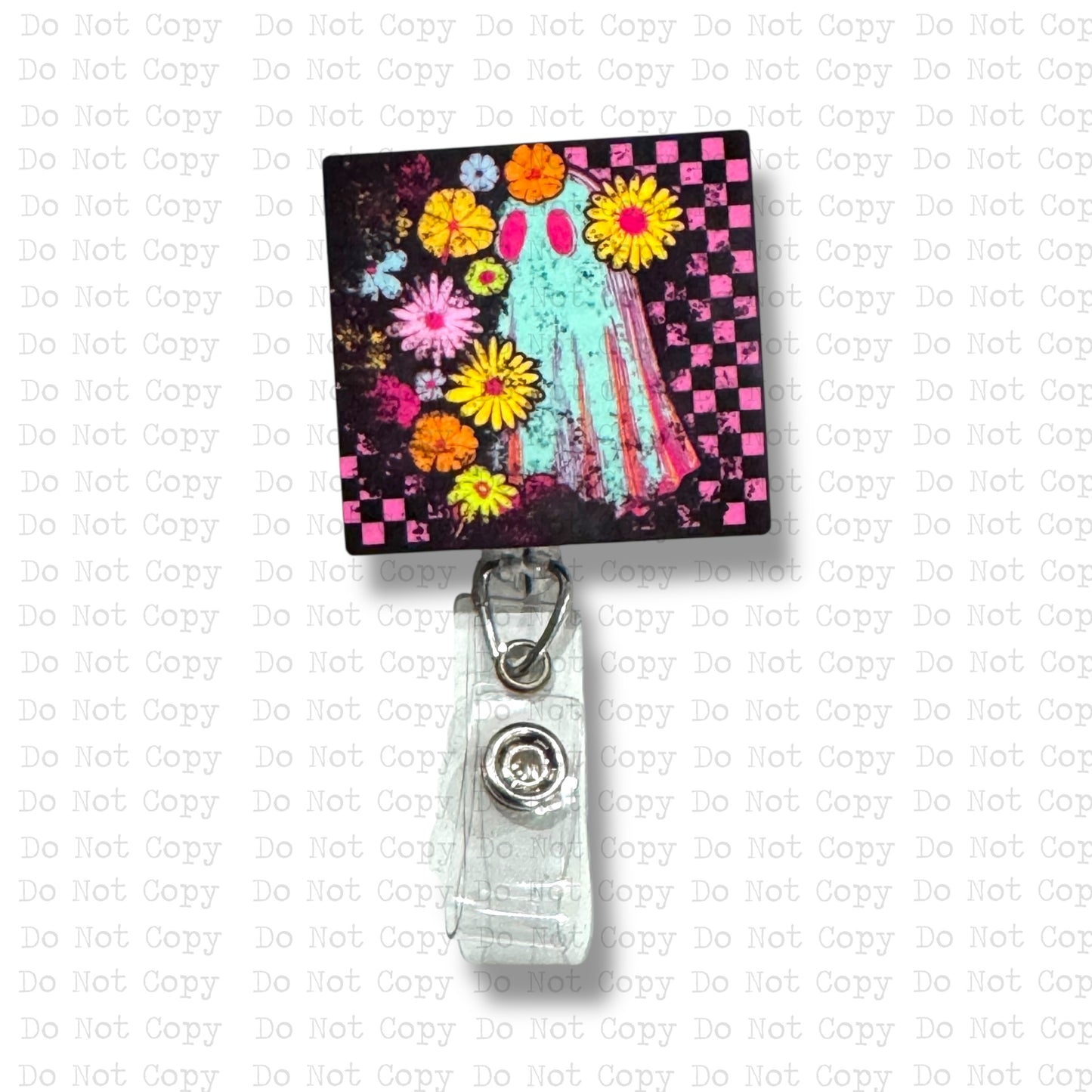 Stay Spooky Badge Reel Sublimation Blank Kit
