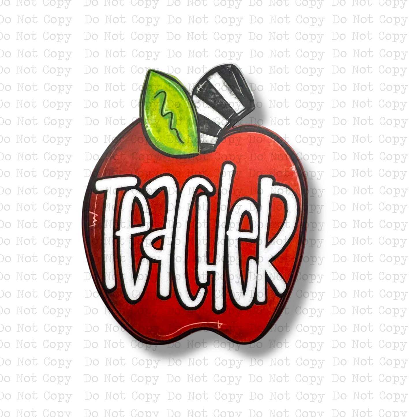 Teacher Apple Magnet Sublimation Blank Kit | ARA