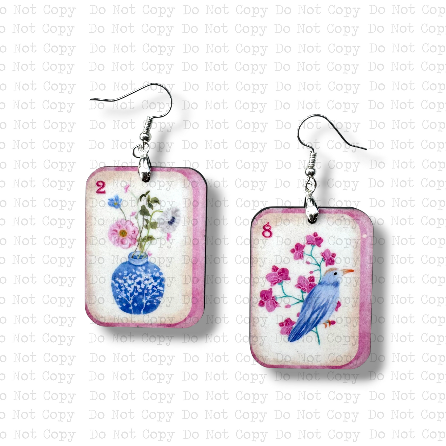 Game Tiles Earring Sublimation Blank Kit | ISFP