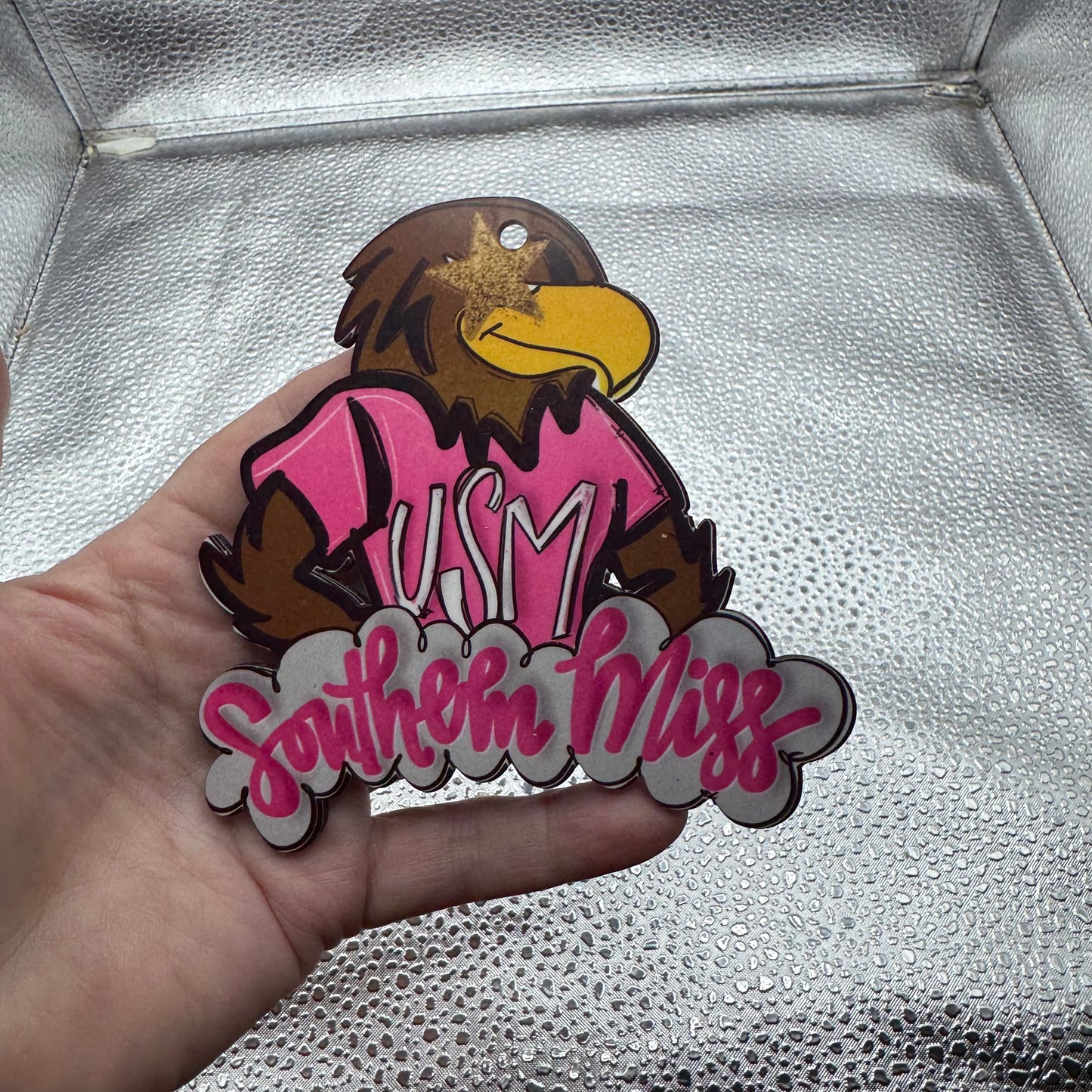 Pink Eagle Pressed Blank