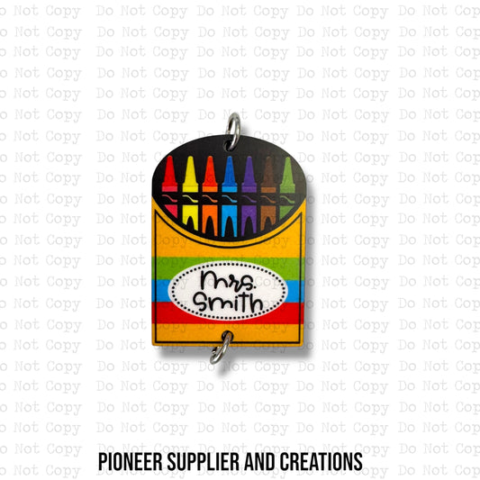 Crayon Lanyard Sublimation Blank | Tina Braddock