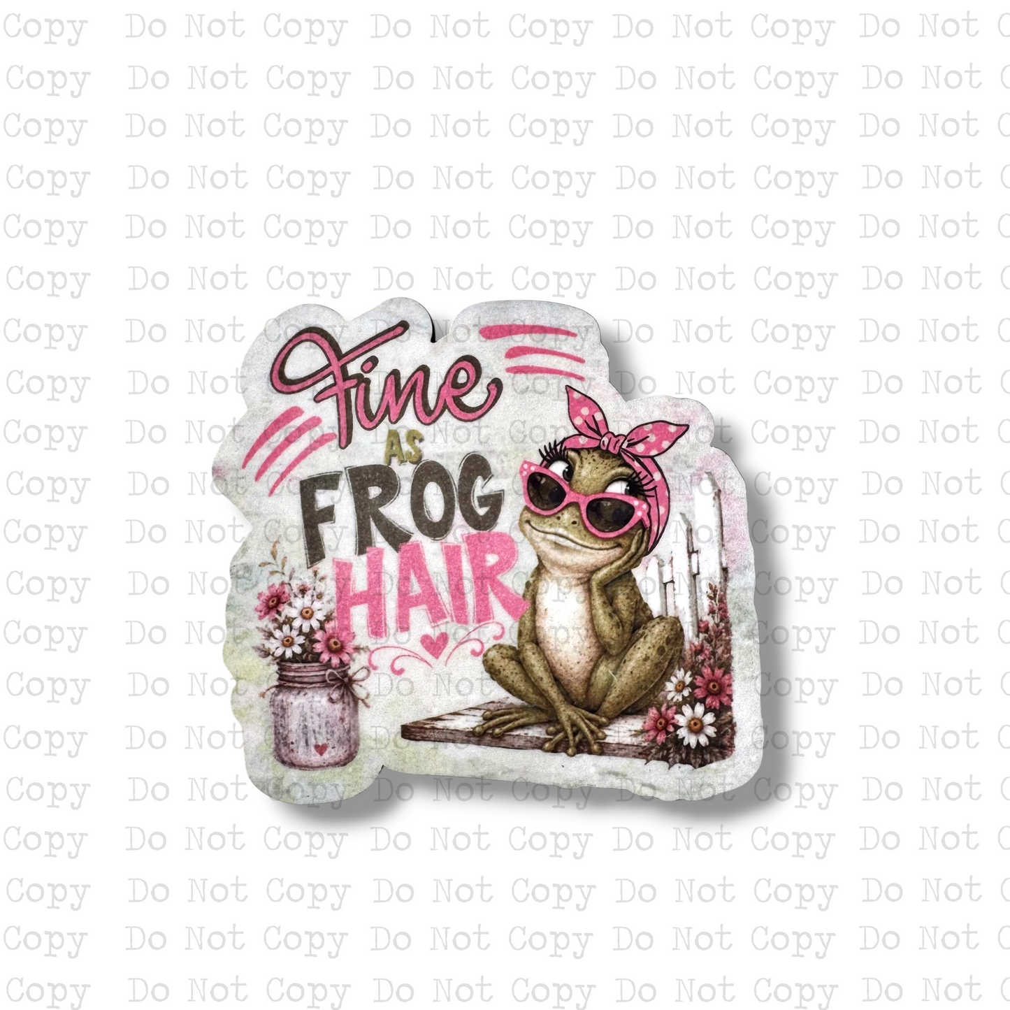 Fine As Frog Hair Magnet Sublimation Blank Kit