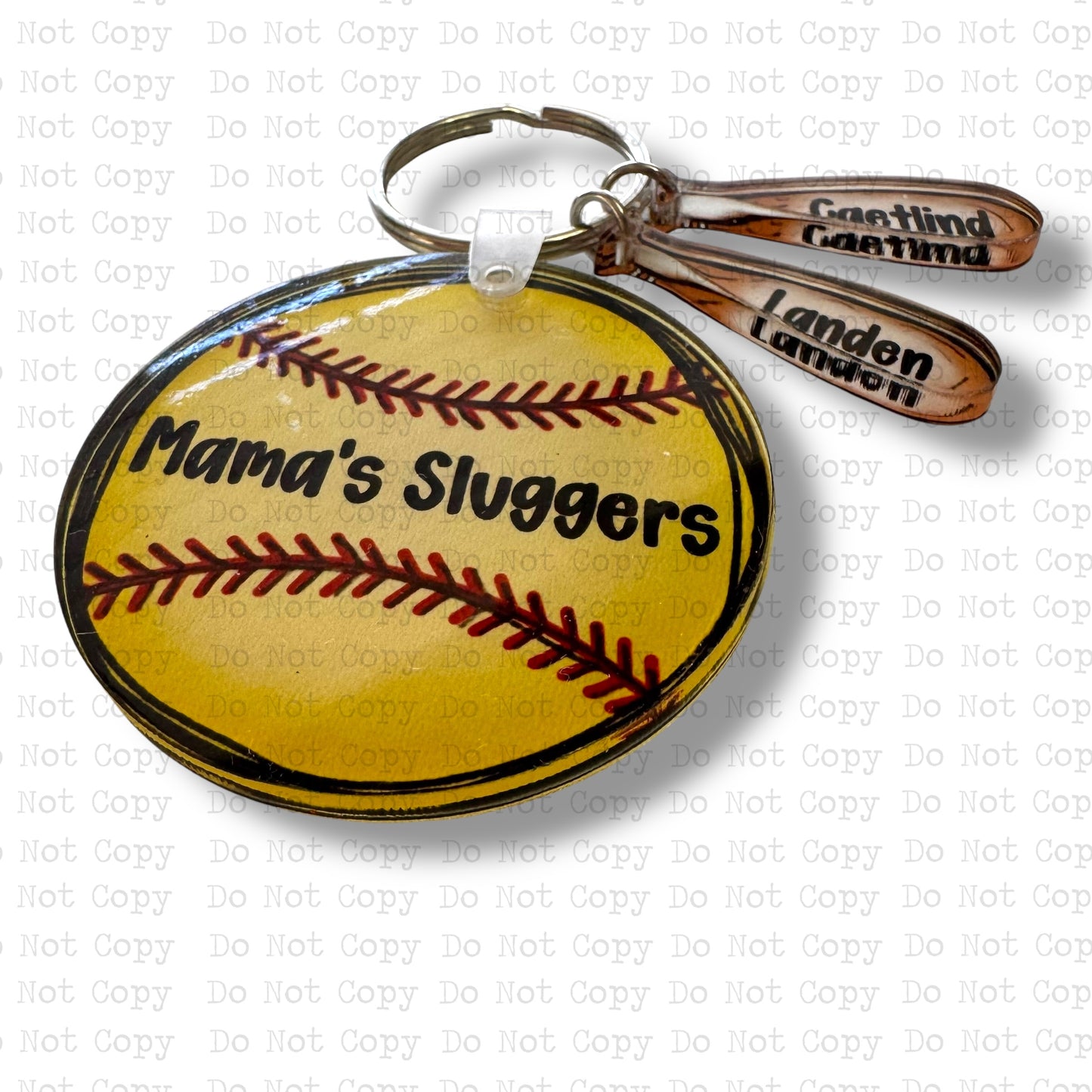 Baseball | Softball Keychain | Add-On Bat Sublimation Blanks