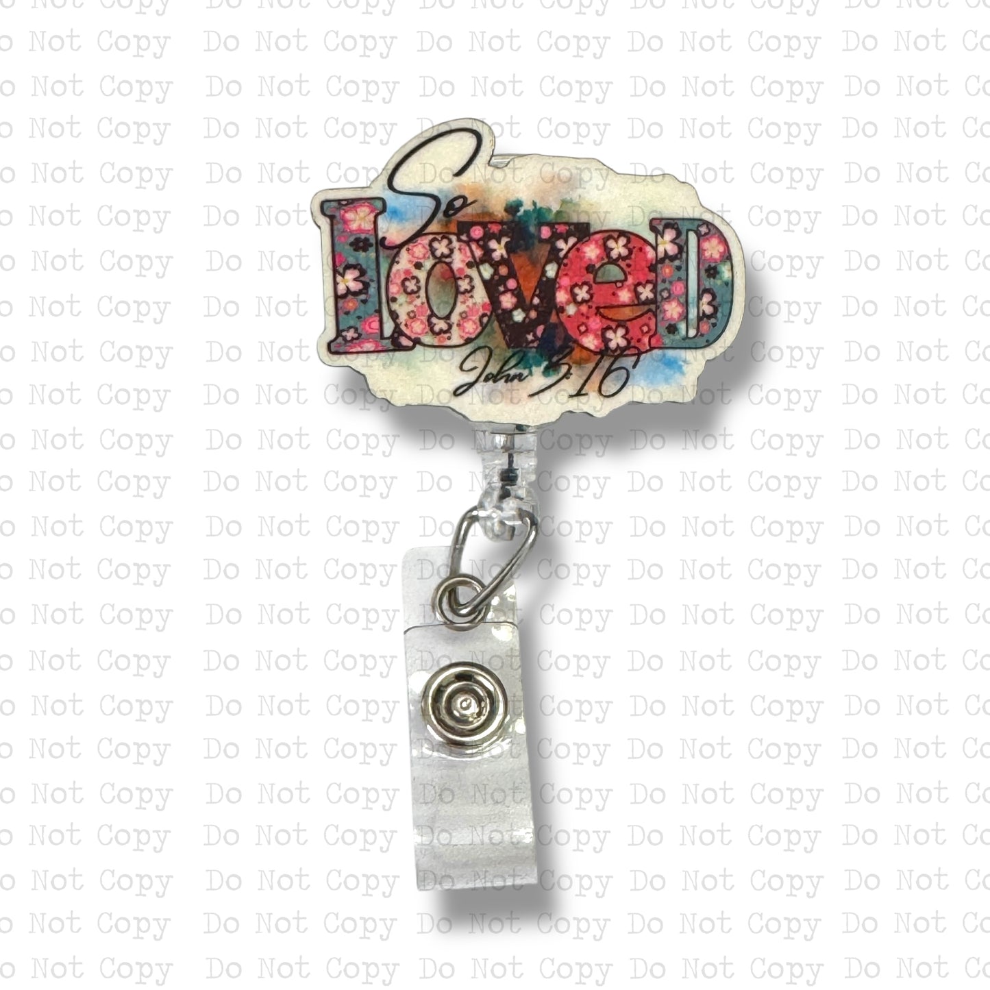 So Loved Badge Reel Sublimation Blanks | Exclusive