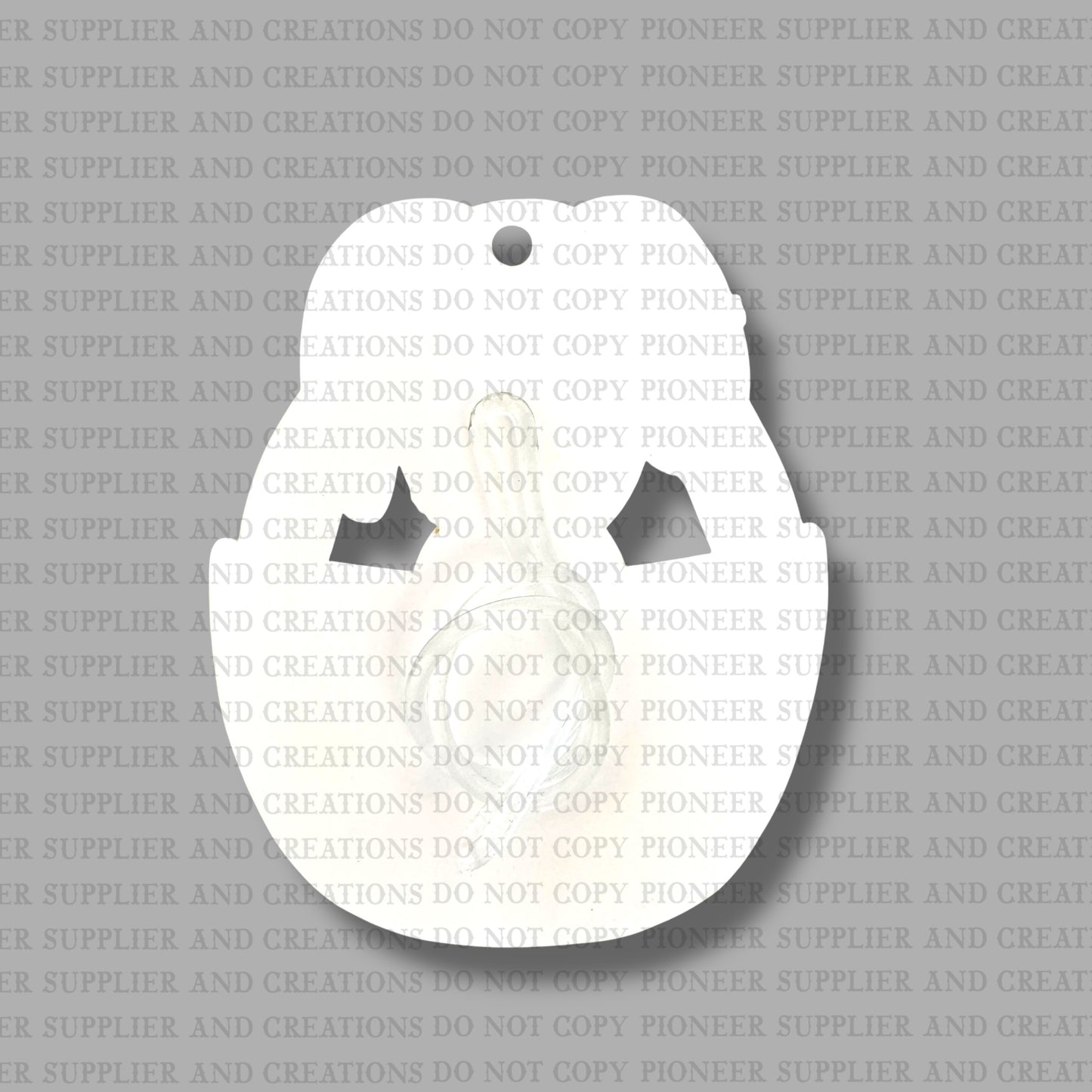 Bunny In Easter Basket Boy Tag Sublimation Blanks | Exclusive SPS