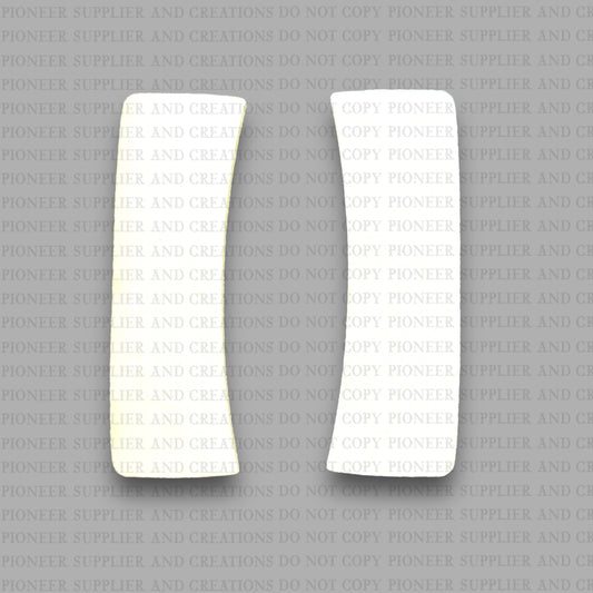 MDF Hair Clip Sublimation Blank | Medium 3.5in