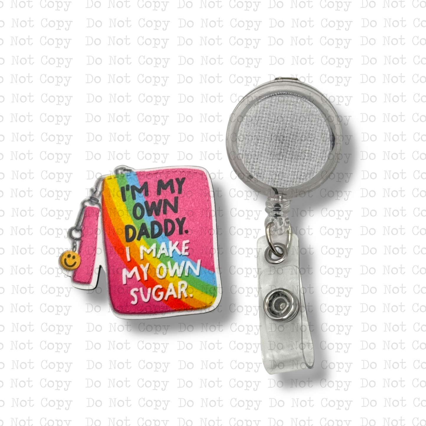 I Make My Own Sugar Badge Button Sublimation Blank | Set of 2 TRS