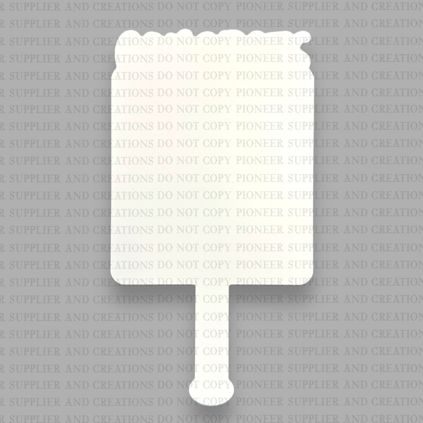 Congrats Fan Photo Panel Sublimation Blank