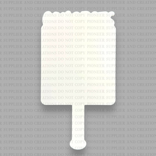Congrats Fan Photo Panel Sublimation Blank