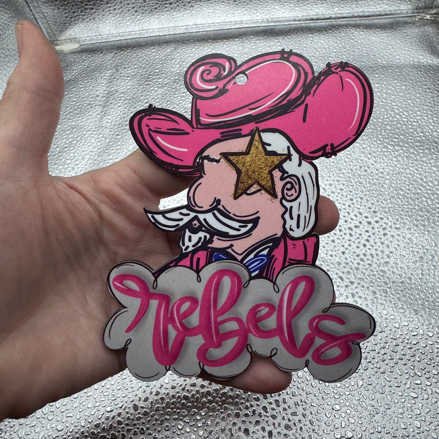 Pink Rebels Pressed Blank