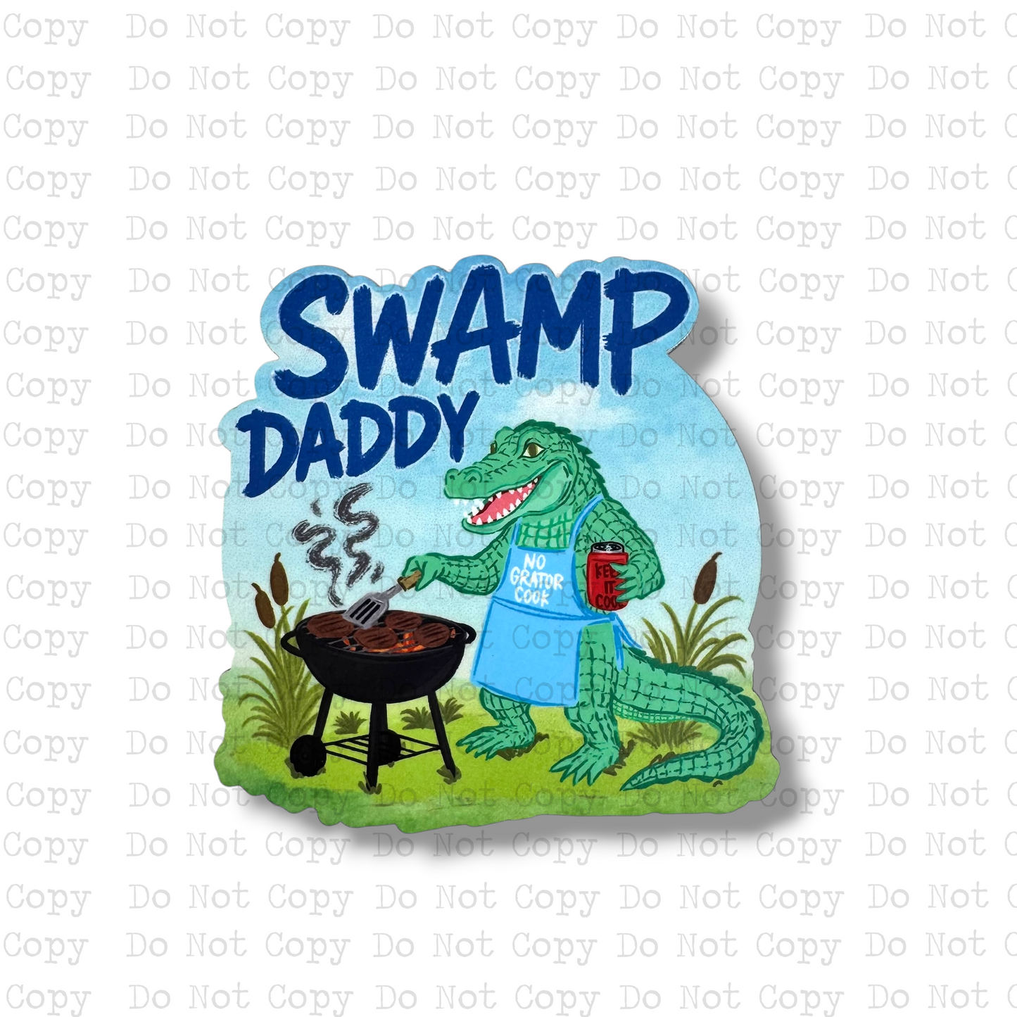 Swamp Daddy Magnet Sublimation Blank Kit | TCC