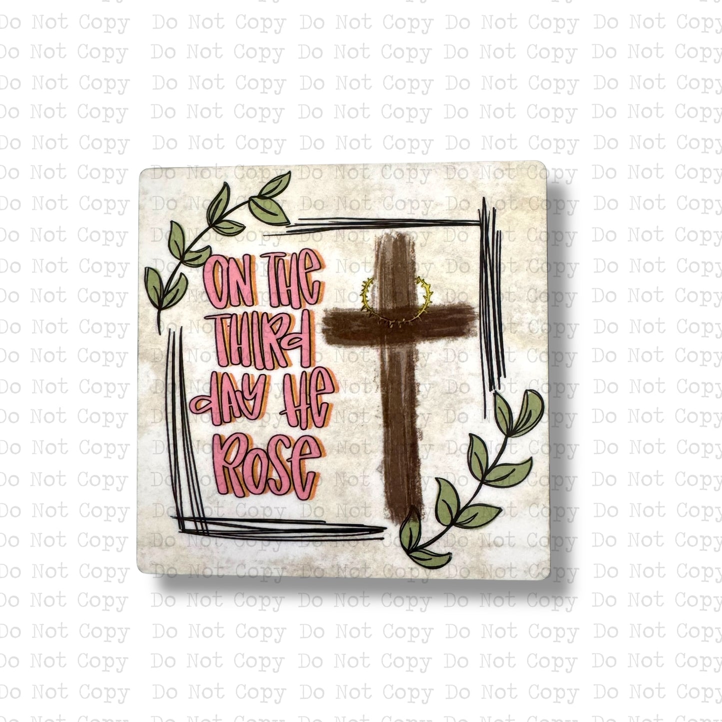 He Rose Magnet Sublimation Blank Kit