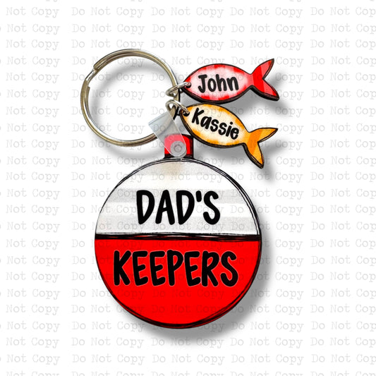 Bobber Keychain | Add-On Fish Sublimation Blanks