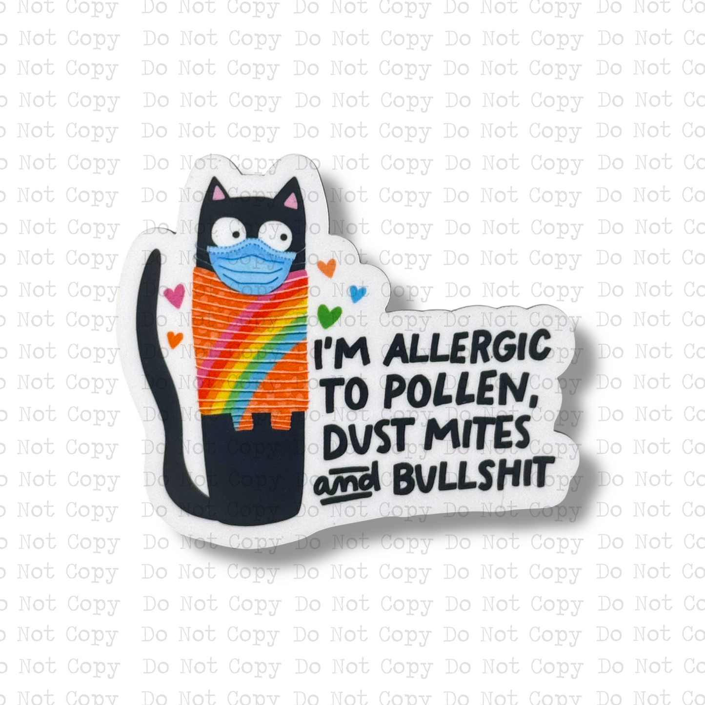I'm Allergic To Pollen Magnet Sublimation Blank Kit | TRS