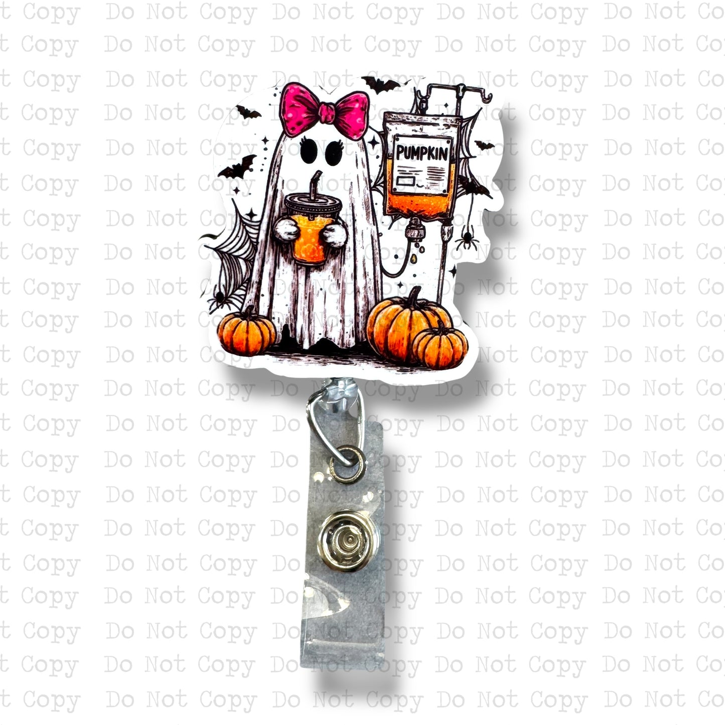 Pumpkin IV Badge Button Sublimation Blank