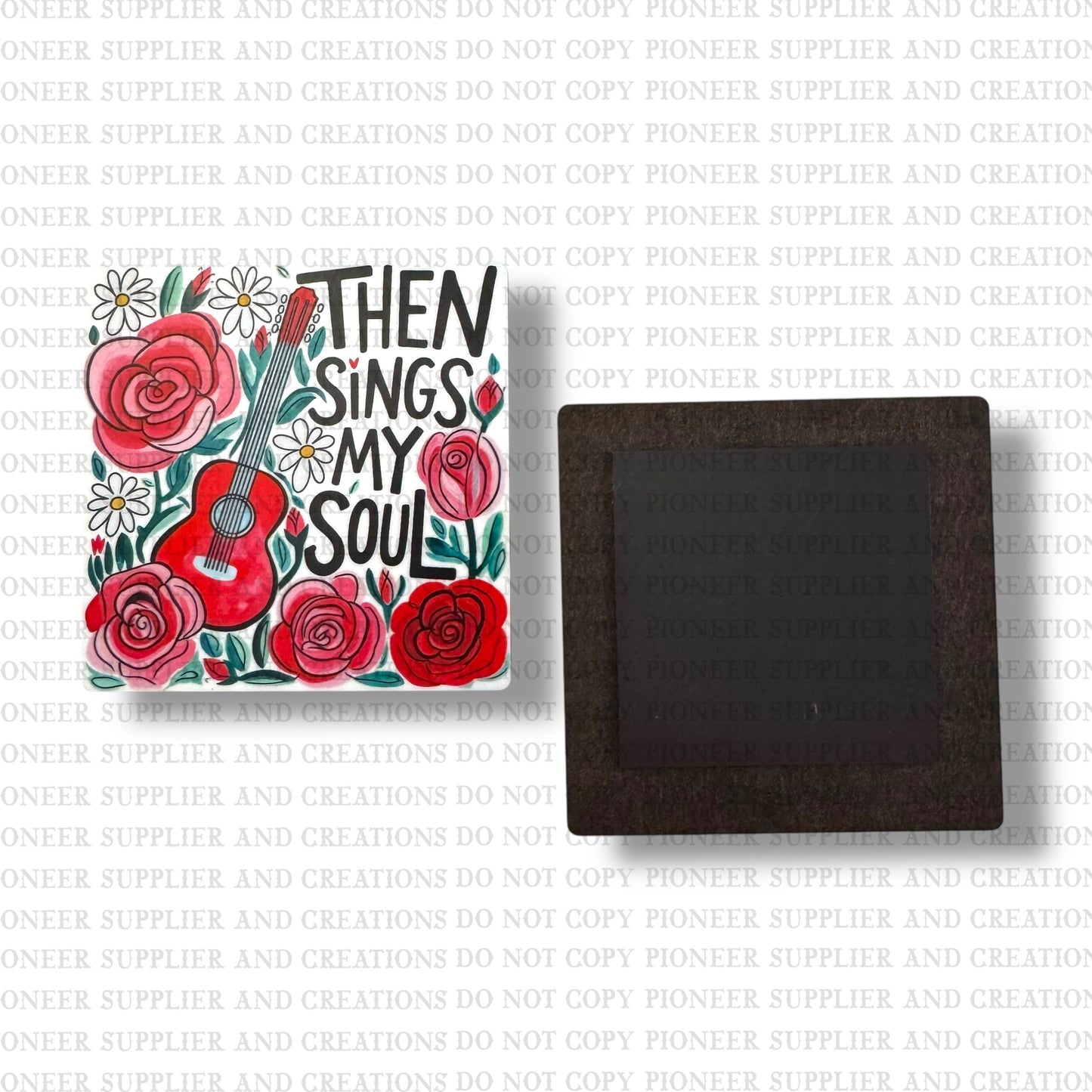 Sings My Soul Magnet Sublimation Blank Kit