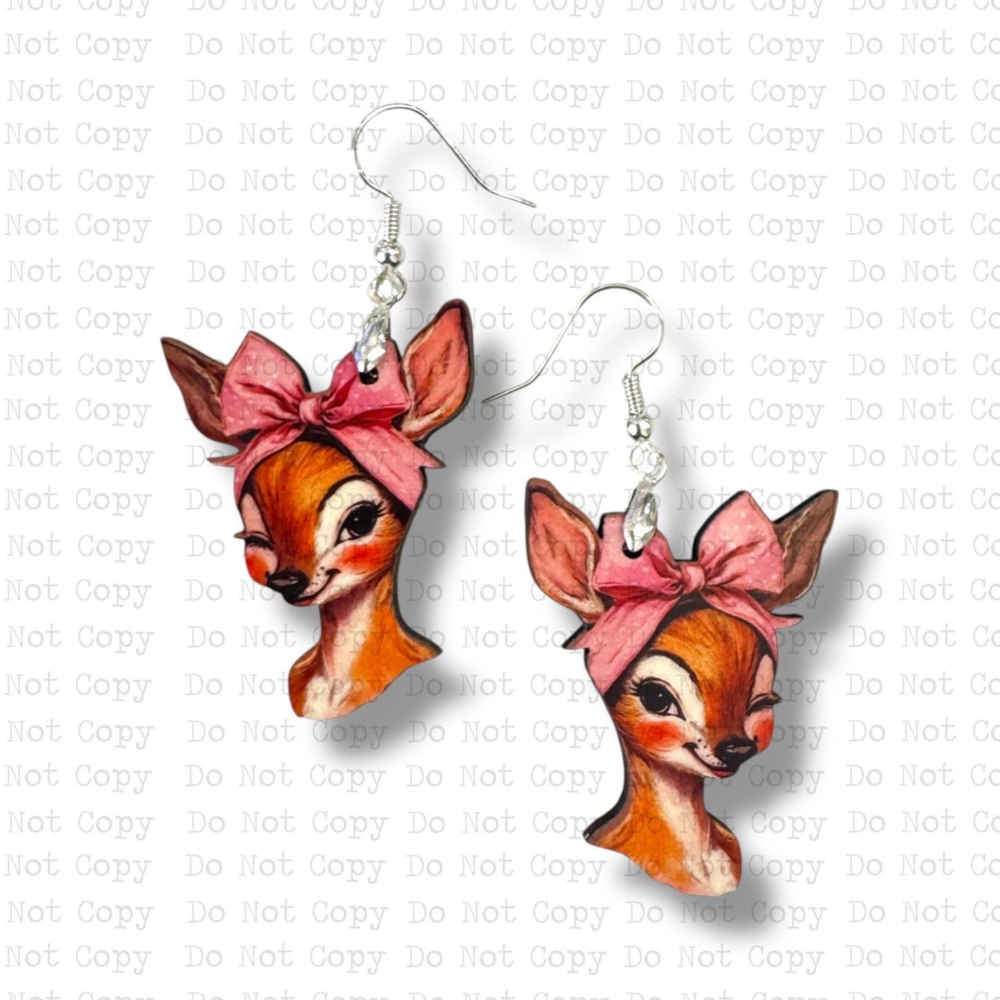 Sassy Deer Earring Sublimation Blank Kit