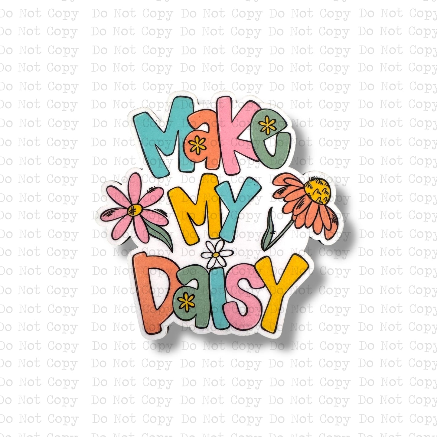 Make My Daisy Magnet Sublimation Blank Kit