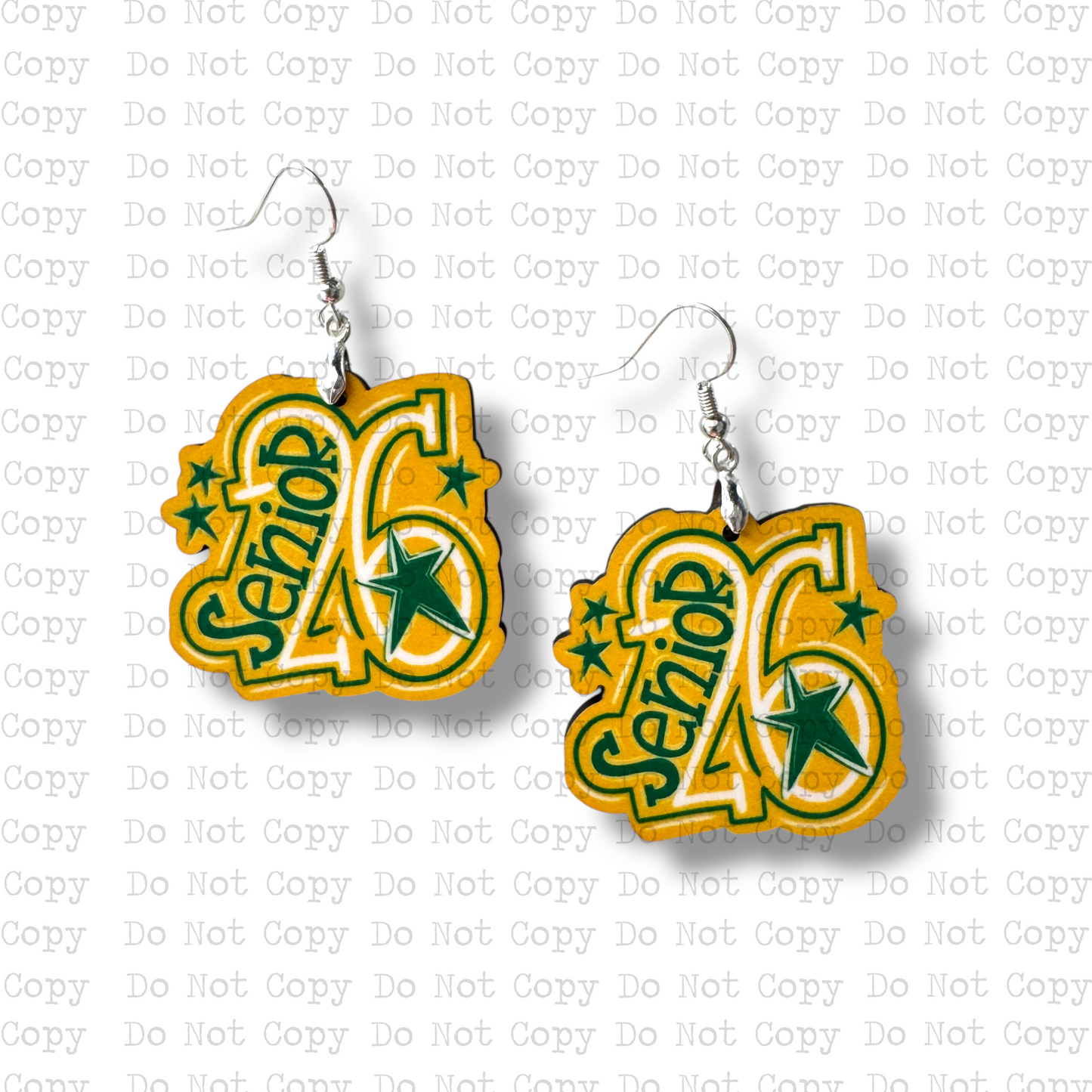 Senior 2026 Earring Sublimation Blanks | SWD