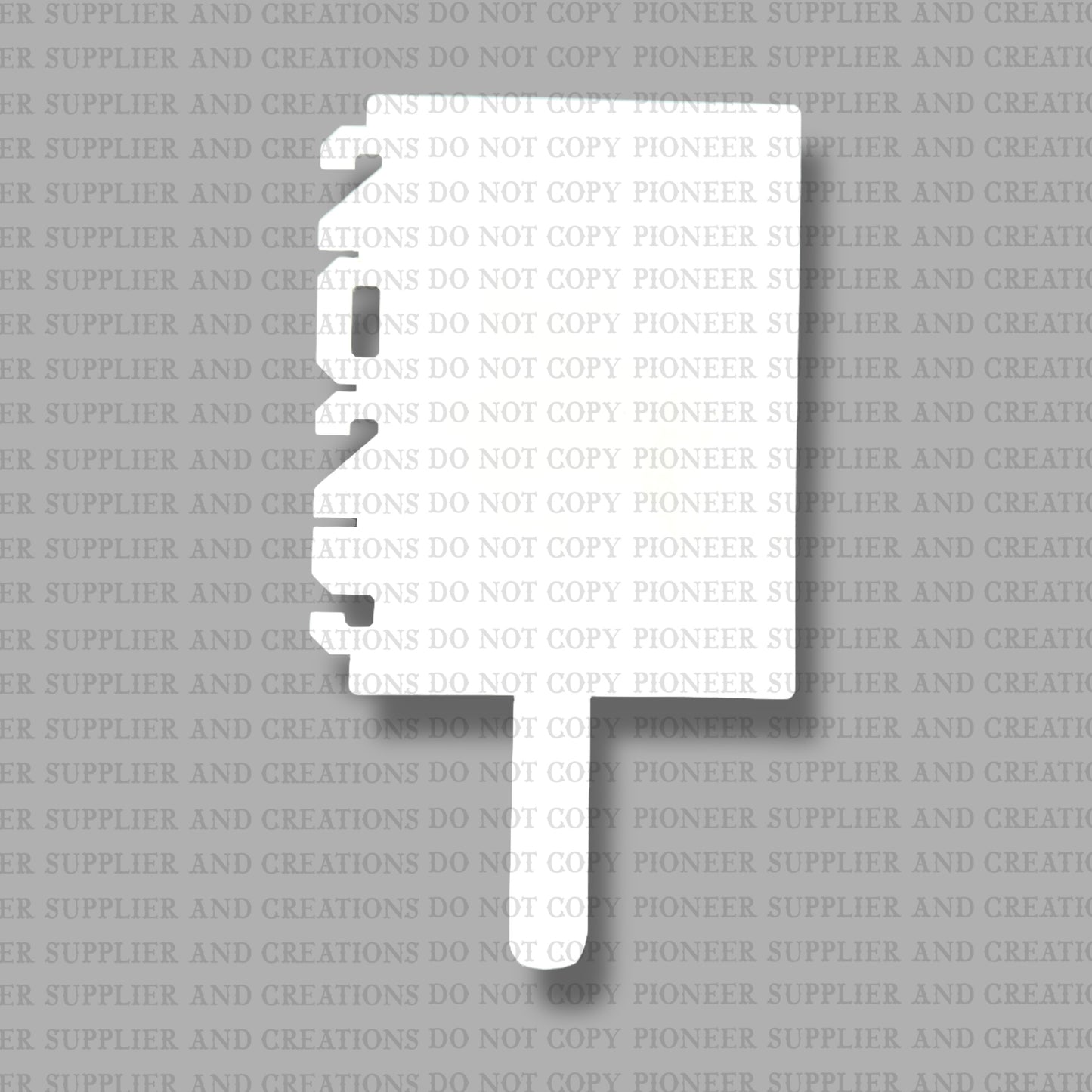 2025 Side Graduation Fan Photo Panel Sublimation Blank
