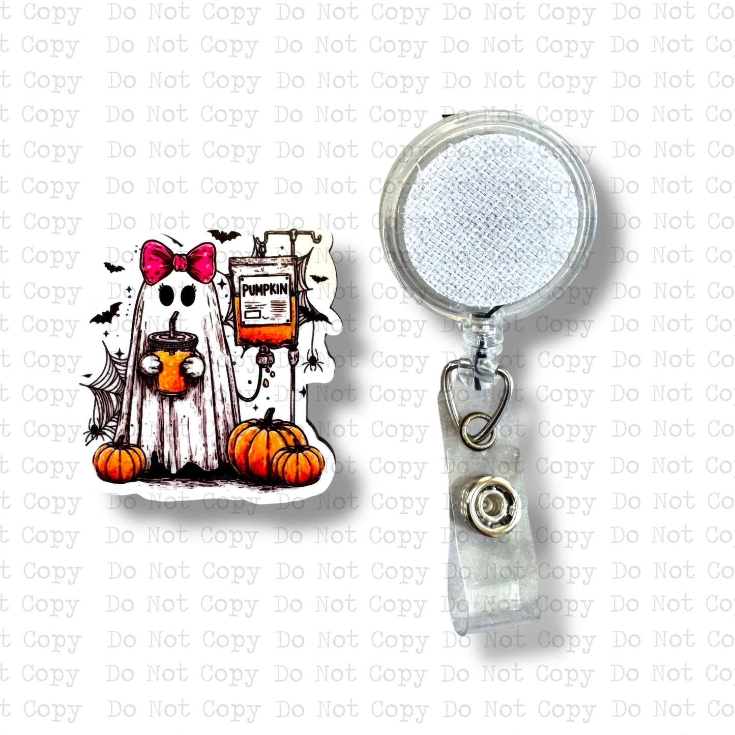 Pumpkin IV Badge Button Sublimation Blank