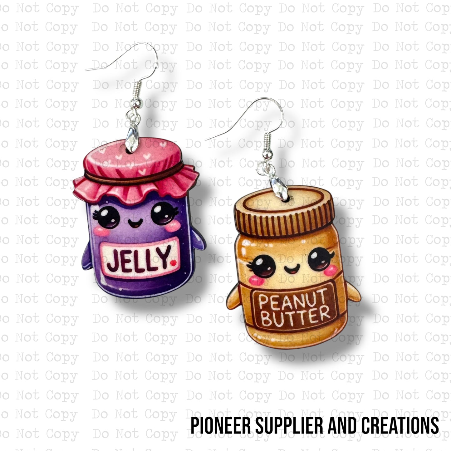 PB and J Earring Sublimation Blanks Kit | Exclusive
