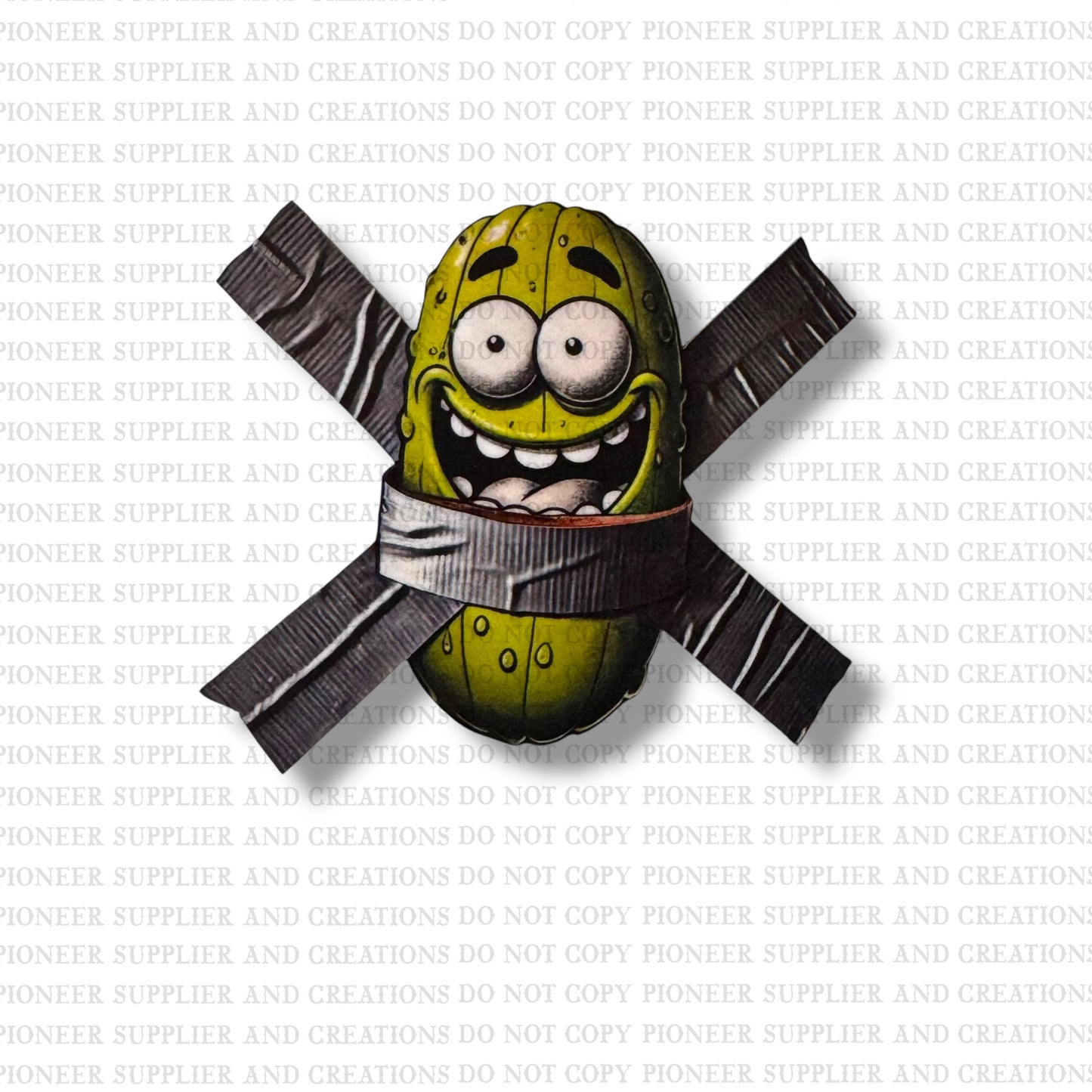 Duct Tape Pickle Magnet Sublimation Blank Kit