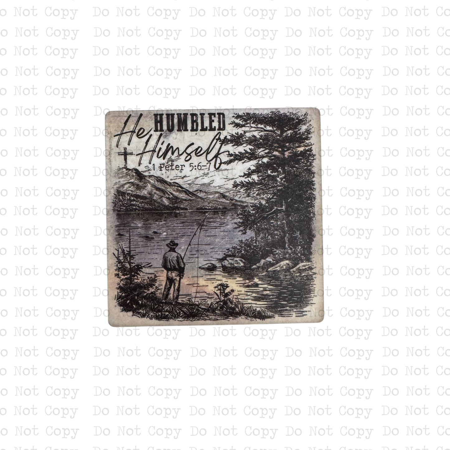 He Humbled Himself Magnet Sublimation Blank Kit