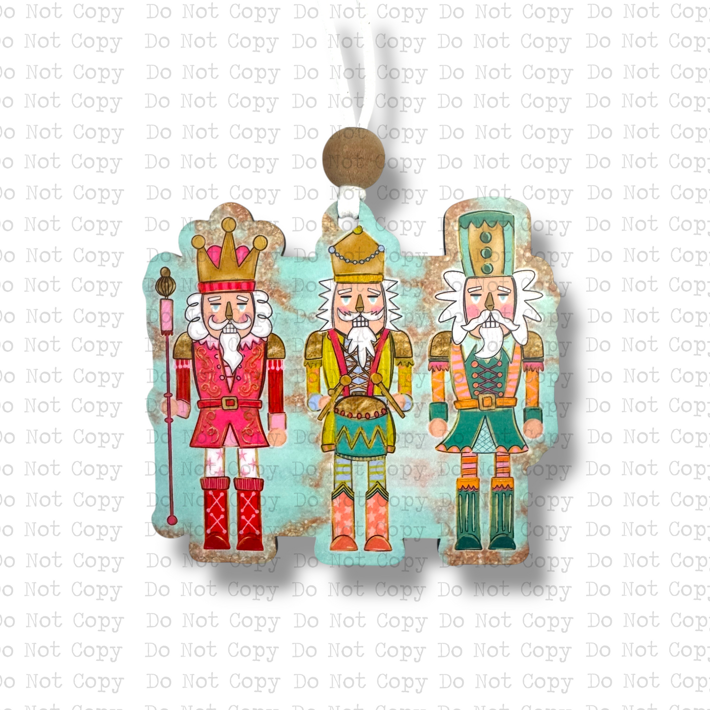 Multi Nutcracker Ornament Sublimation Blank