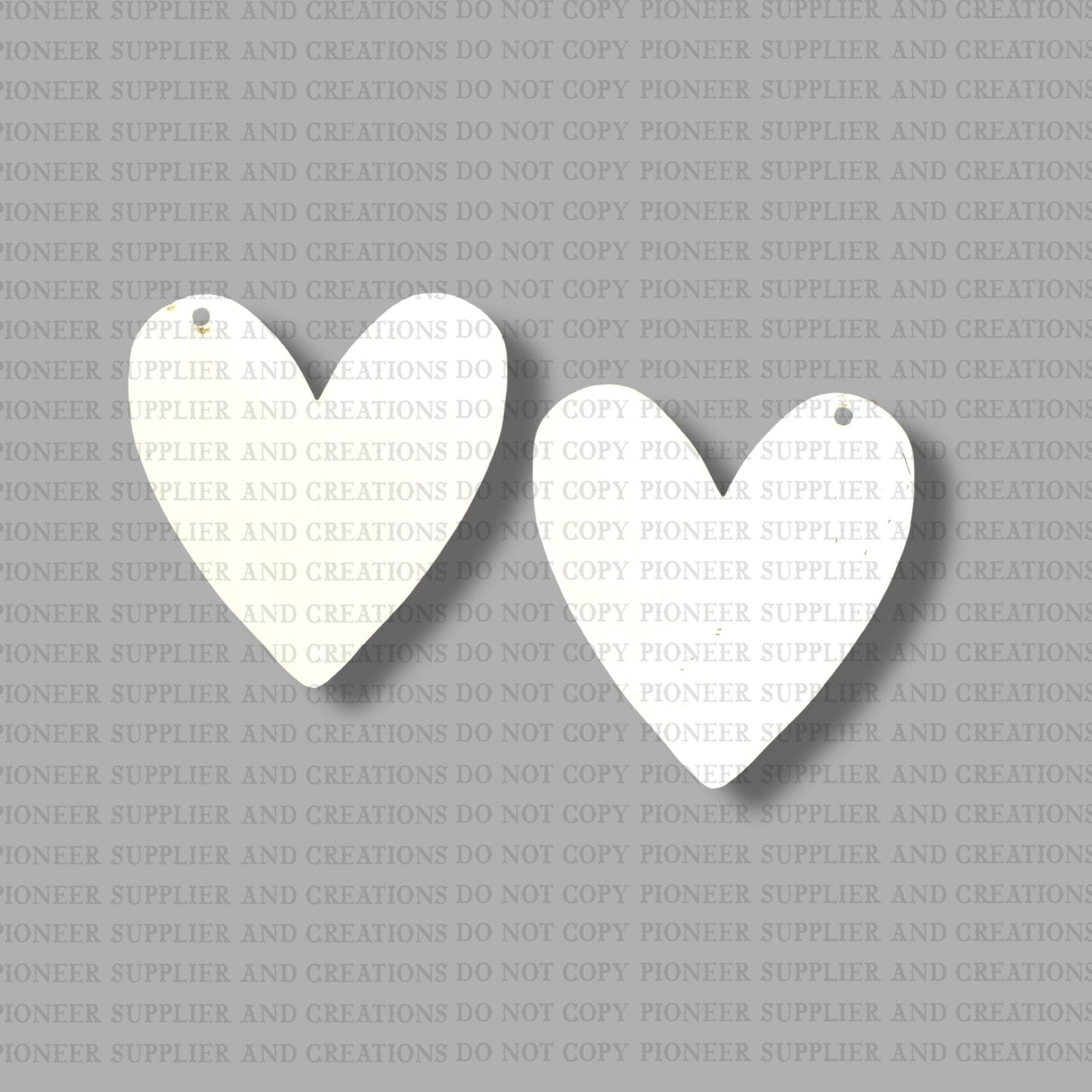 Quilt Heart Earring Sublimation Blanks | Exclusive Monogram Moments