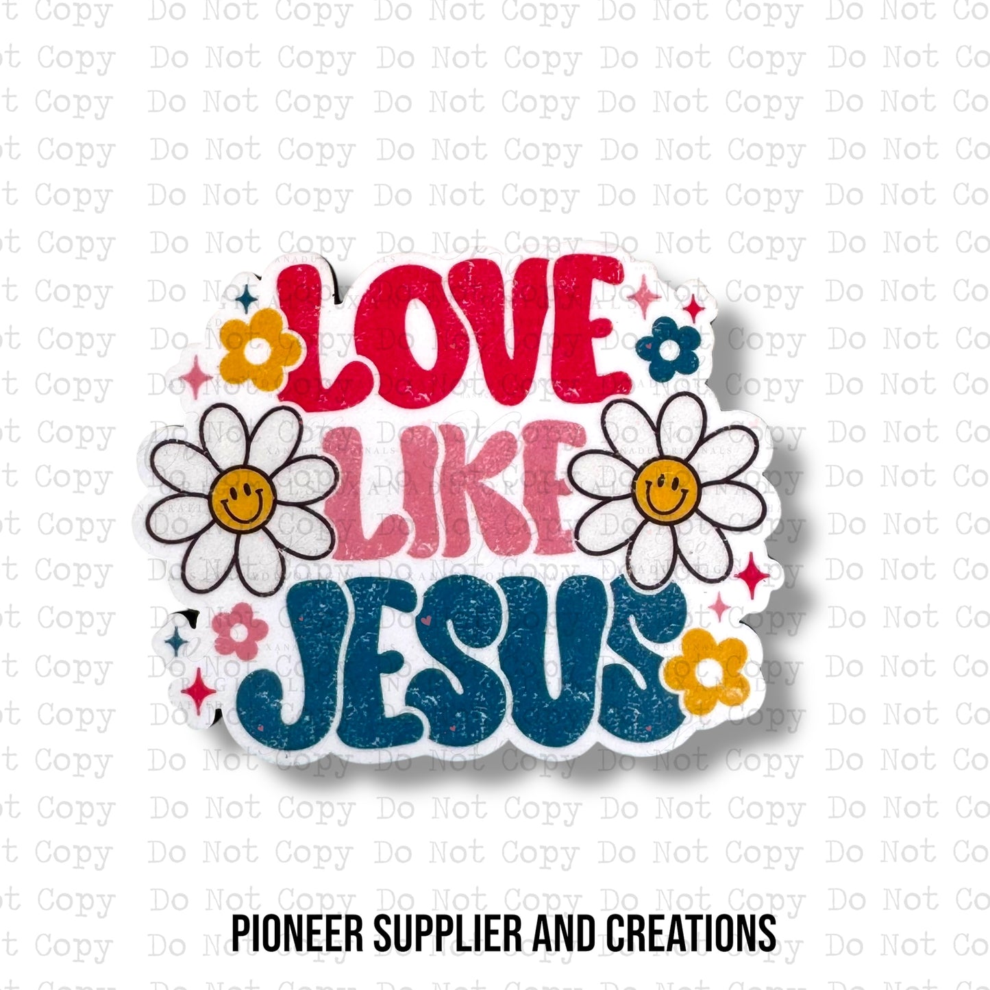 Love Like Jesus Magnet Sublimation Blank Kit