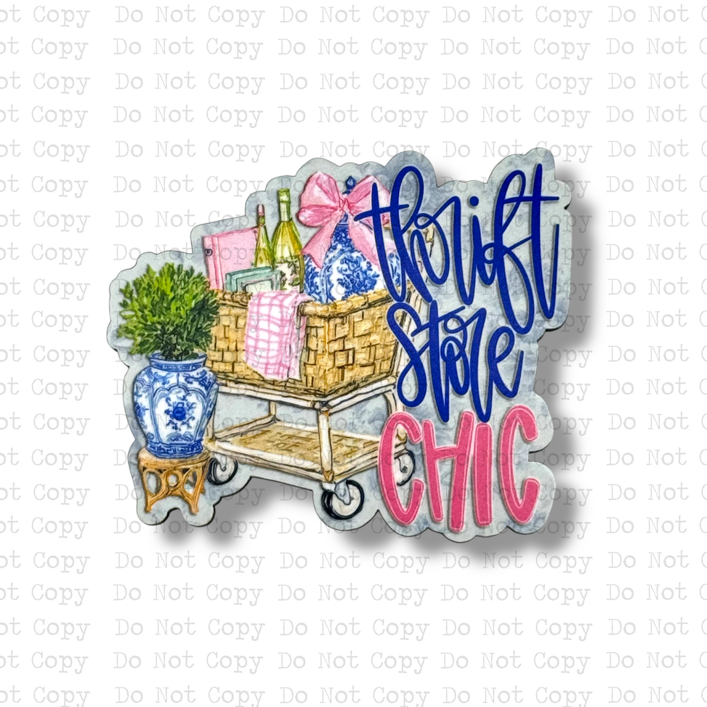 Thrift Store Chic Magnet Sublimation Blank Kit | CRC