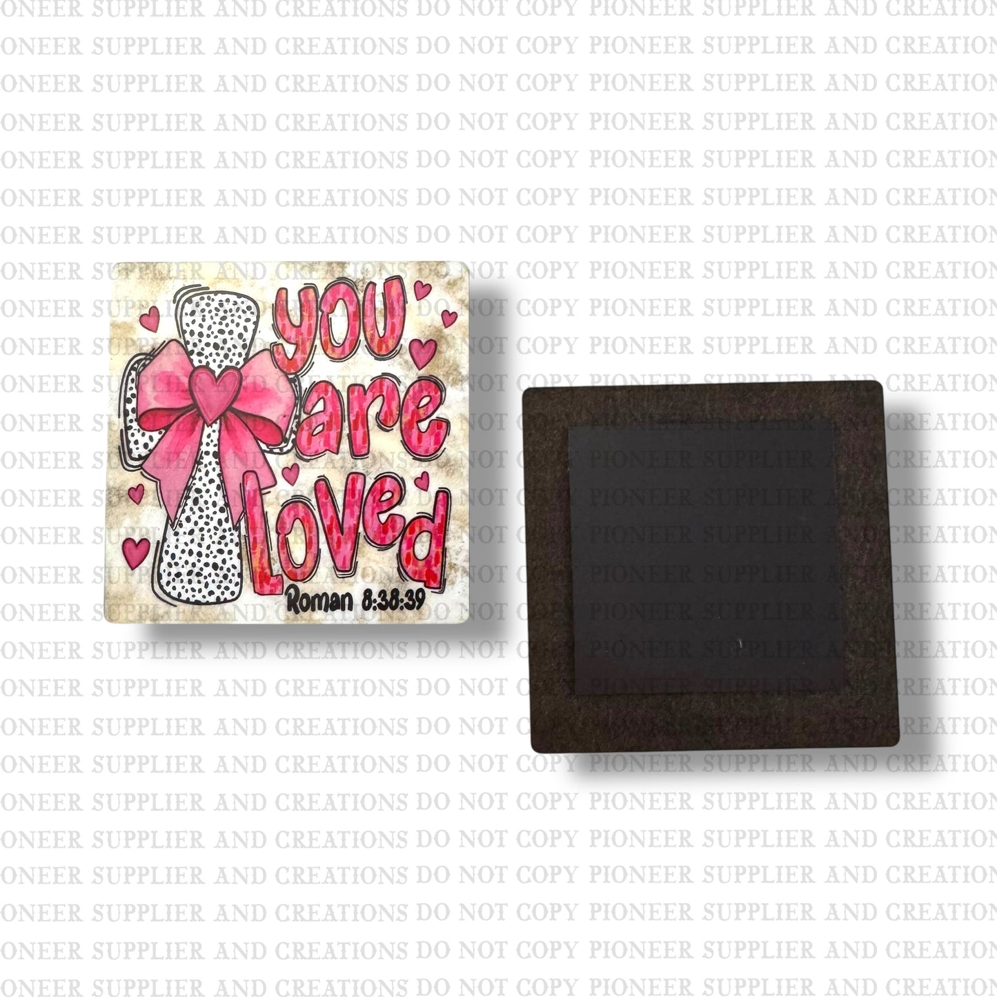You Are Loved Magnet Sublimation Blank Kit