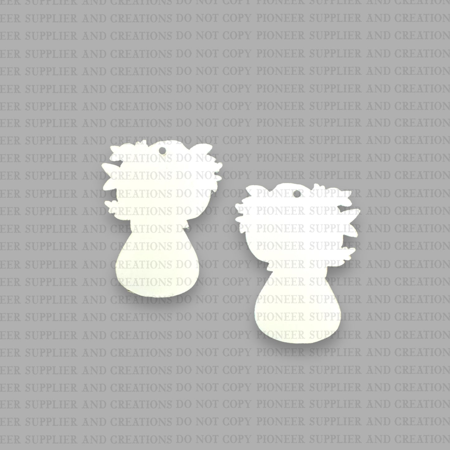 Floral Vase Earring Sublimation Blanks | Exclusive Alicia Ray Art