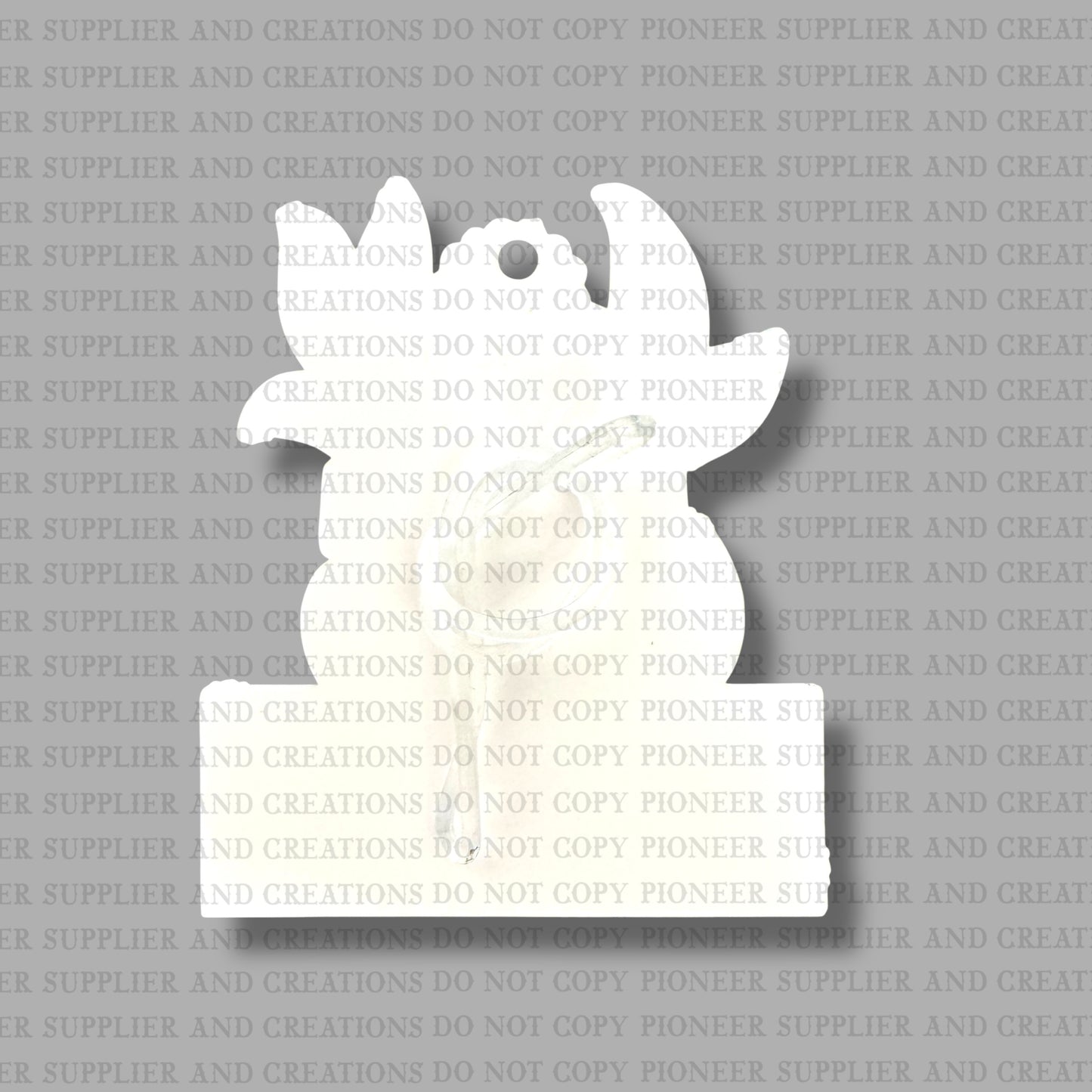 Bunny In Pot Name Patch Boy Tag Sublimation Blanks | Exclusive SPS