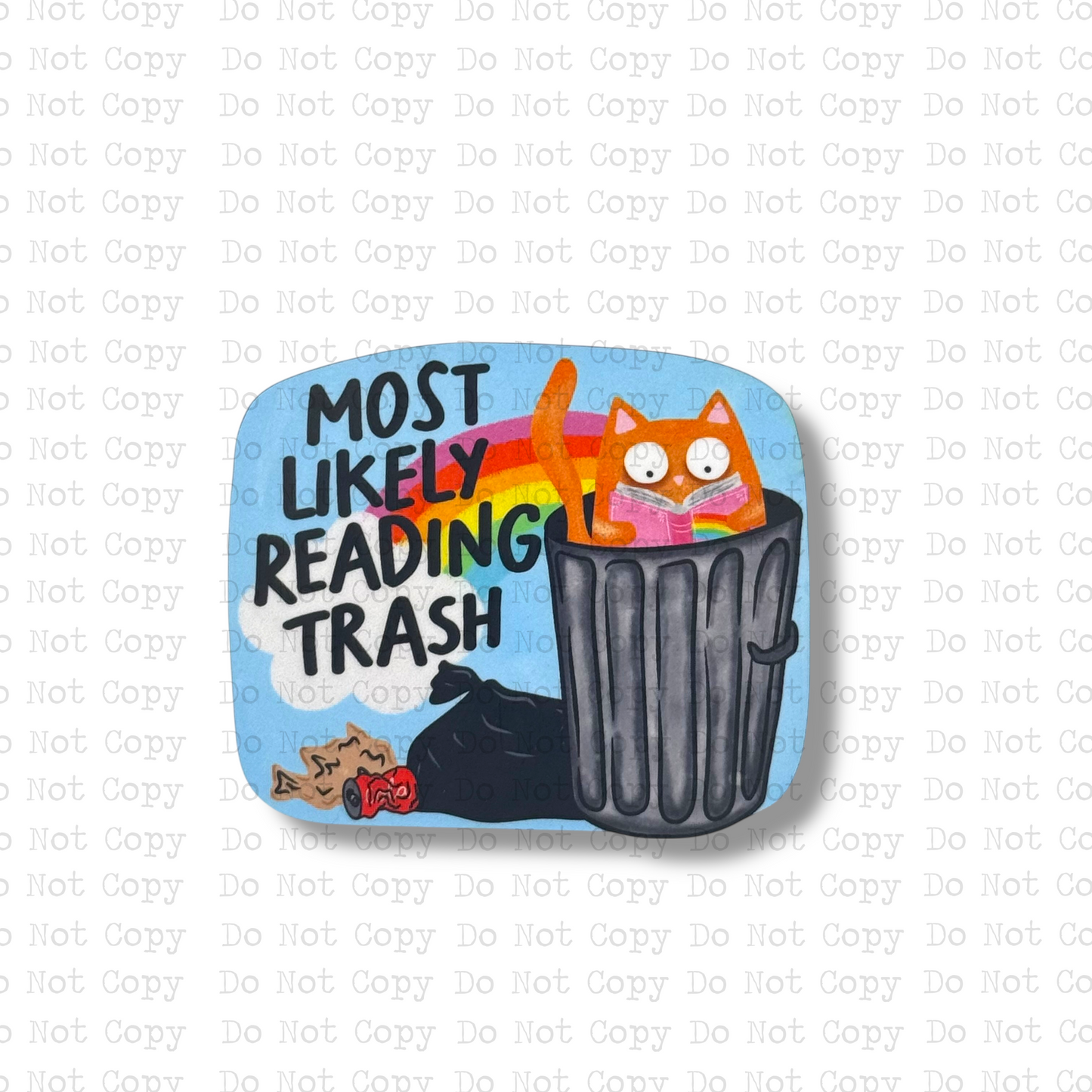 Most Likely Reading Trash Magnet Sublimation Blank Kit | TRS