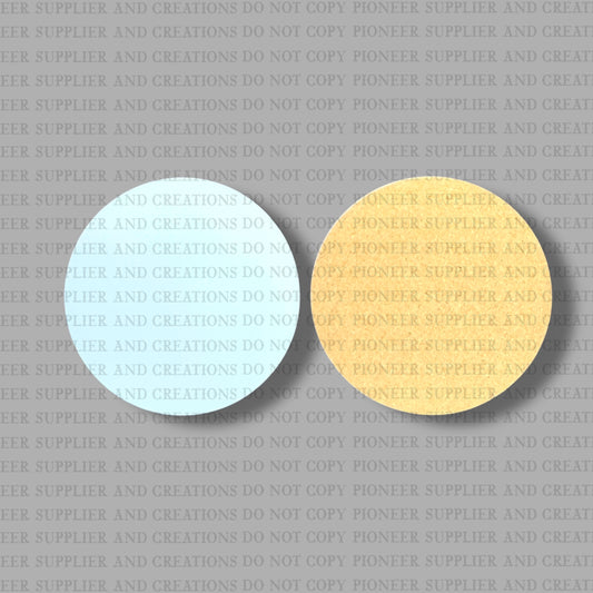 Round Desk Coaster 3.6in Sublimation Blank