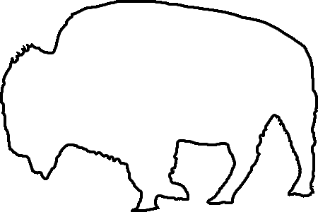 Buffalo Stud Sublimation Blanks