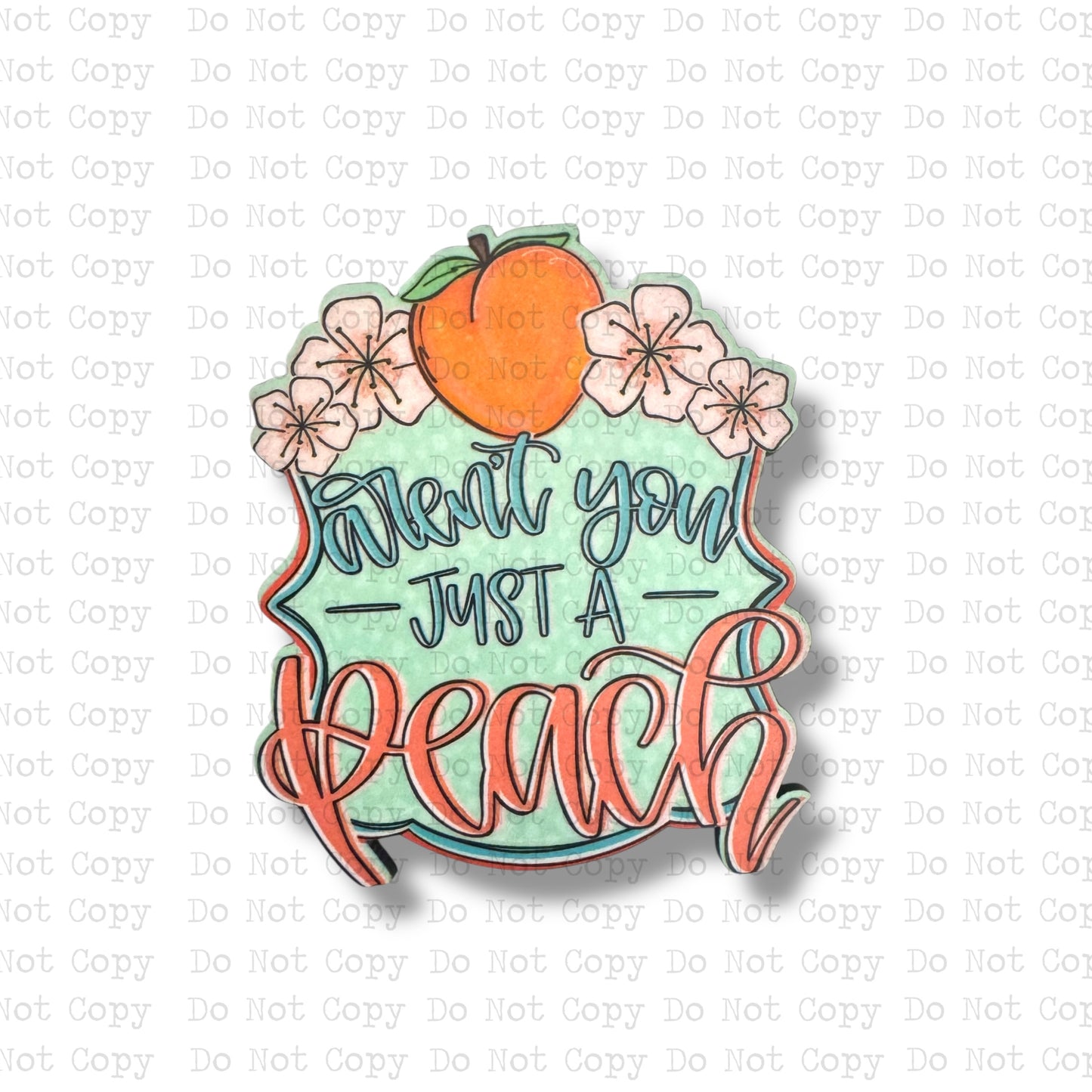 Just A Peach Magnet Sublimation Blank Kit