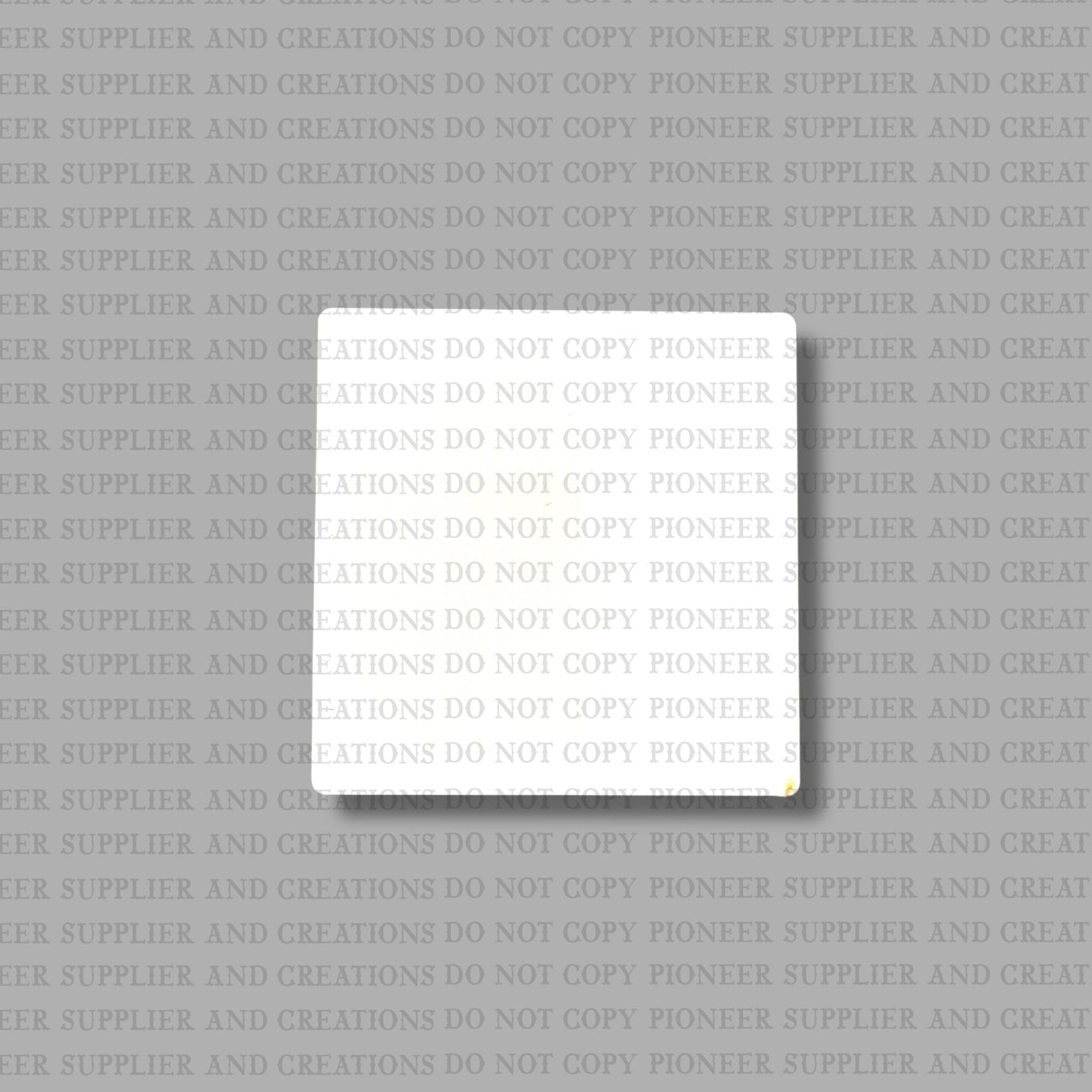 Square 2.75in Sublimation Blank