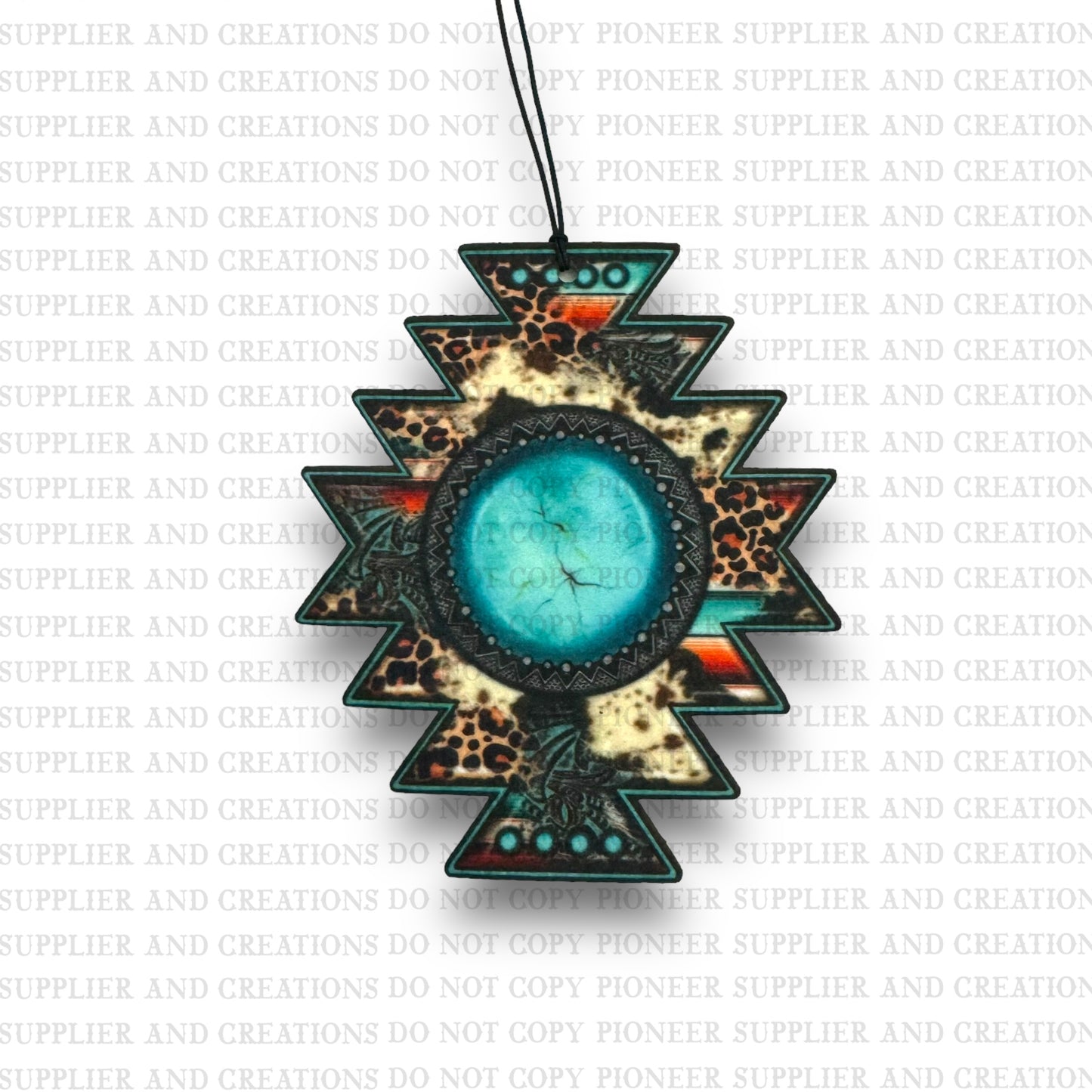 Aztec Gemstone Air Freshener & Transfer Sublimation Blank Kit