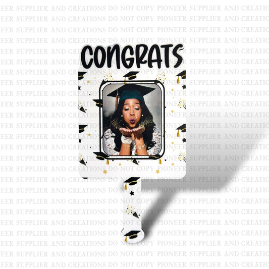 Congrats Fan Photo Panel Sublimation Blank