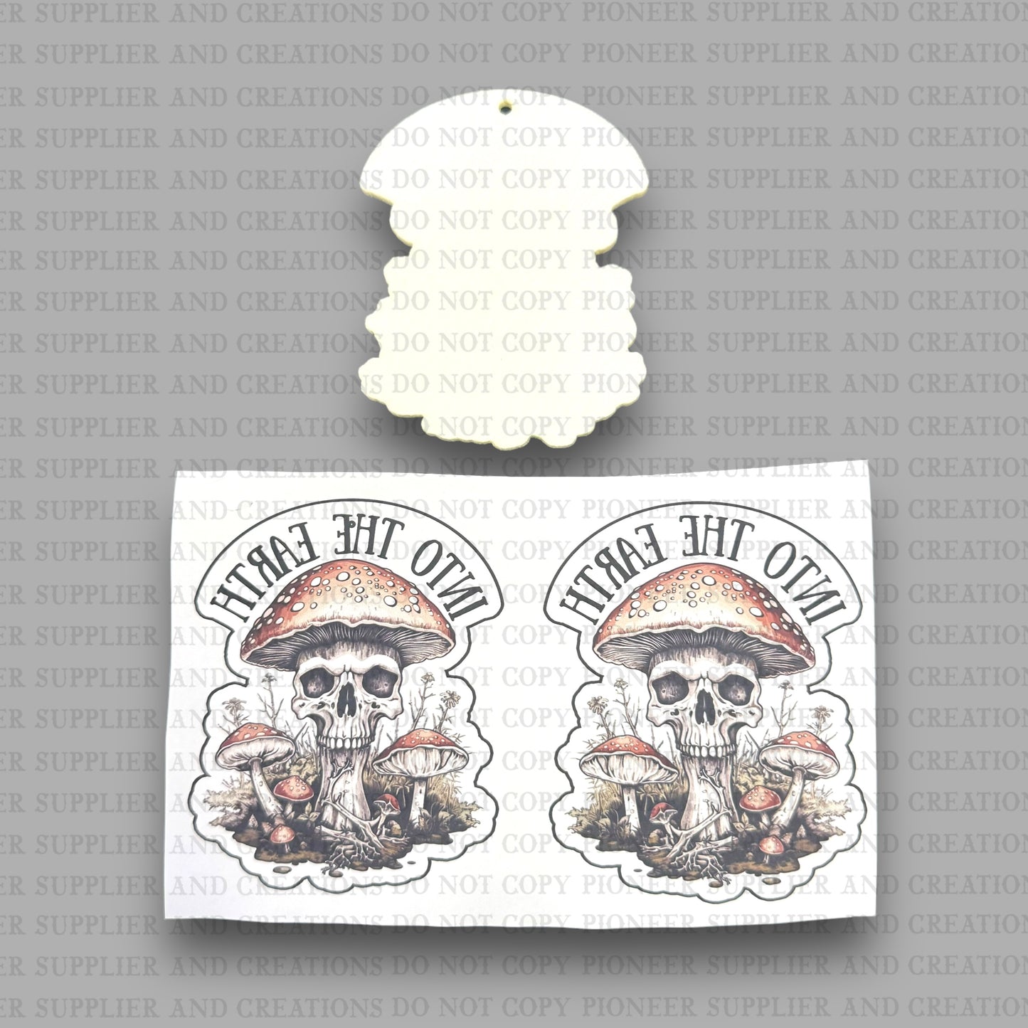 Into The Earth Air Freshener & Transfer Sublimation Blank Kit