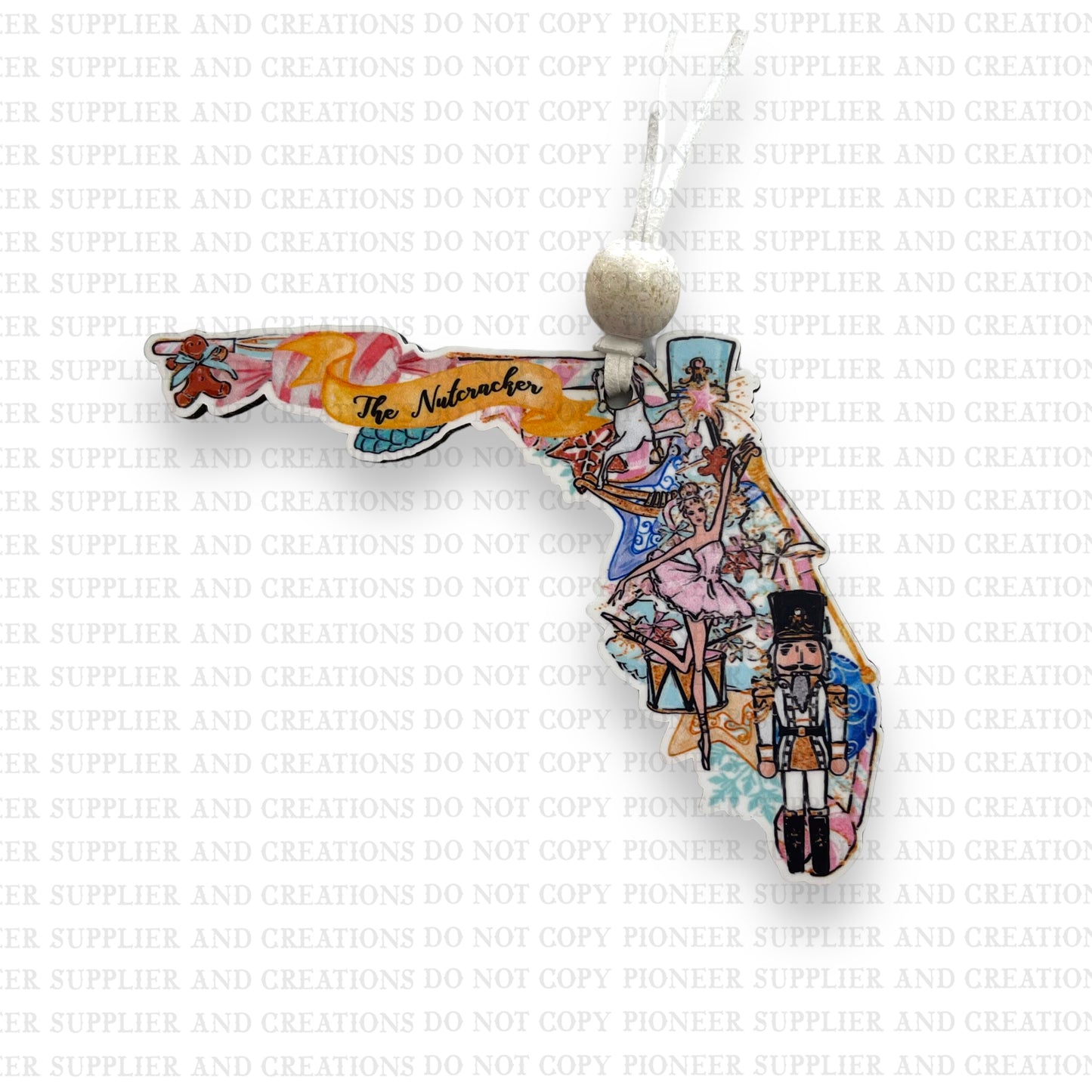Florida Nutcracker Ornament & Transfer Sublimation Blank | Exclusive