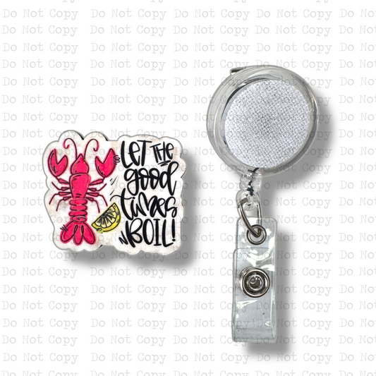 Let The Good Times Boil Badge Button Sublimation Blank | Set of 2 J&CD