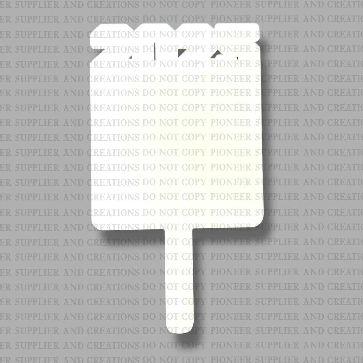 2025 Top Graduation Fan Photo Panel Sublimation Blank