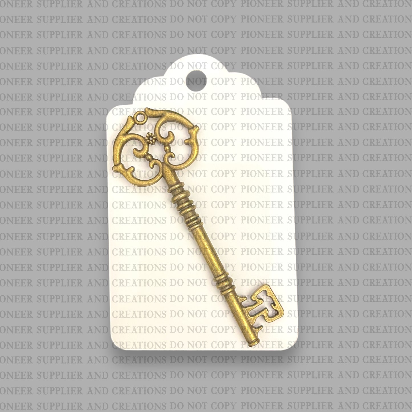 Santa Key Tag Ornament Sublimation Blank