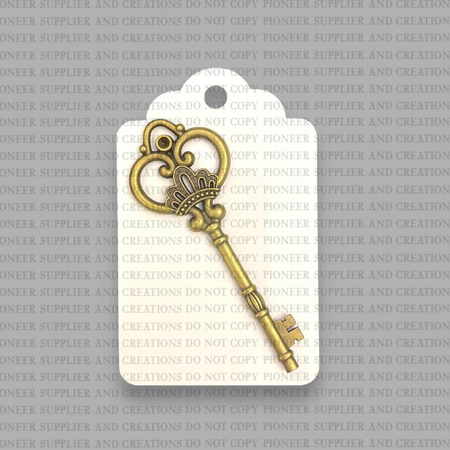 Santa Key Tag Ornament Sublimation Blank