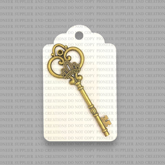 Santa Key Tag Ornament Sublimation Blank